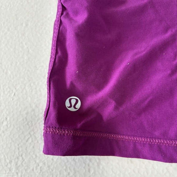 Lululemon Run Energy Athletic Purple Skirt Skort Size 10 - Picture 6 of 12